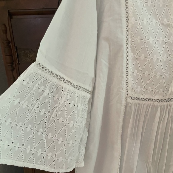 RockFlowerPaper  Large White SunDress/coverup - Picture 2 of 2